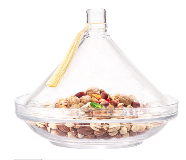 Glazen Tajine - Serveer Tajine 28 cm